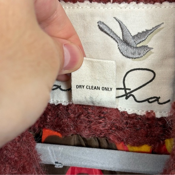 Anthropologie Tabitha Wool Blend Jacket Size Small - Picture 8 of 10